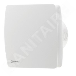 Sapho Lex - Aérateur axial temporisé pour salle de bains, 15 W, blanc LX102