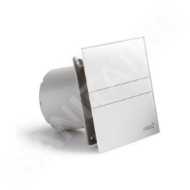 Sapho Cata E - Ventilateur axial de salle de bains avec minuterie E-100 GT, 8 W, conduit 100 mm, blanc 00900100