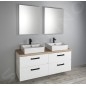 Aqualine Vega - Meuble lavabo 720x576x436 mm, blanc VG073 Aqualine Vega - Meuble lavabo 720x576x436 mm, blanc VG073