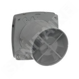 Sapho Cata X-Mart - Ventilateur axial de salle de bains X-MART 15, 25W, conduit 150 mm, acier inoxydable 01060000