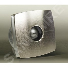 Sapho Cata X-Mart - Ventilateur axial de salle de bains X-MART 12, 20W, conduit 120 mm, acier inoxydable 01050000