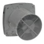 Sapho Cata X-Mart - Ventilateur axial de salle de bains X-MART 12, 20W, conduit 120 mm, acier inoxydable 01050000