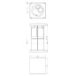 Zehnder ComfoSpot - Appareil de ventilation de confort décentralisé Zehnder 50, inox 527007220 Zehnder ComfoSpot - Appareil de ventilation de confort décentralisé Zehnder 50, inox 527007220