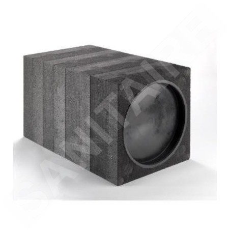 Zehnder Accessoires pour ventilation - Tuyau d'installation mural carré 527005450