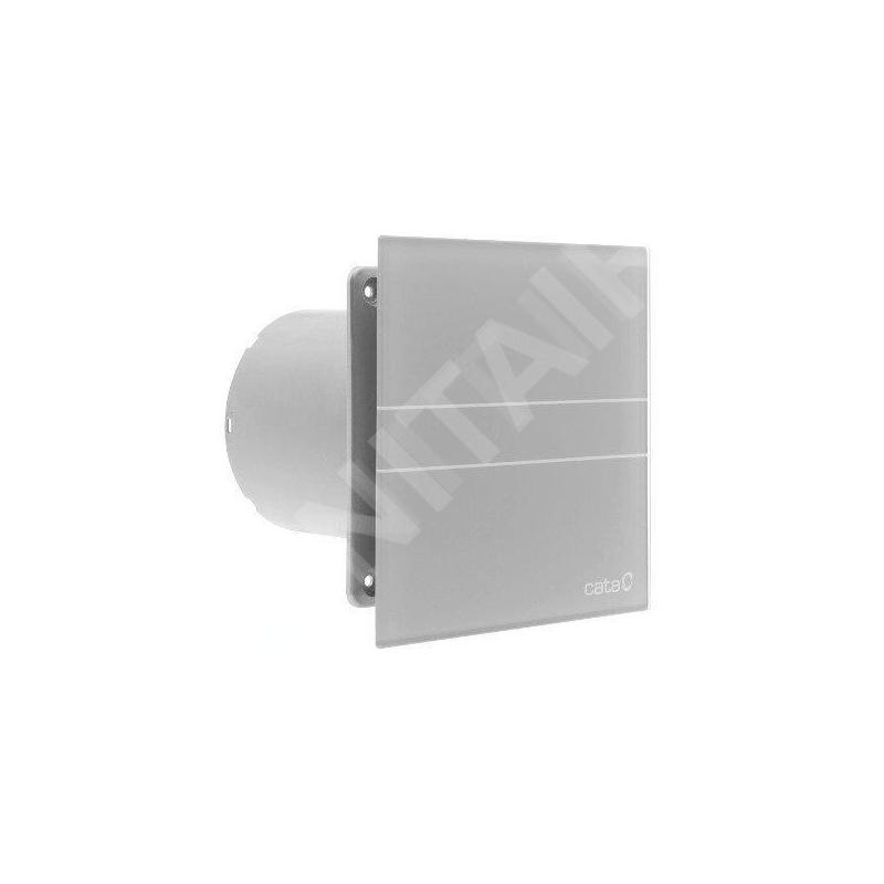 Sapho Cata E - Ventilateur de salle de bains E-100 GST axial, 8 W, conduit 100 mm, argent 00900400