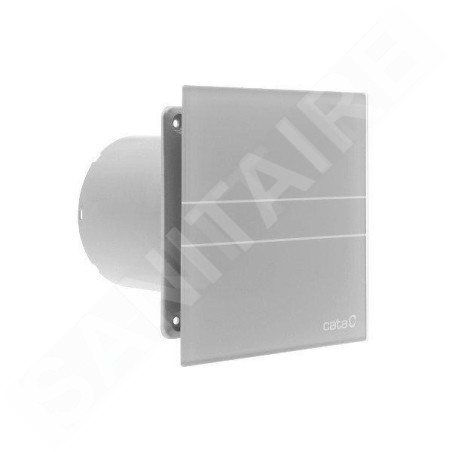 Sapho Cata E - Ventilateur de salle de bains E-100 GST axial, 8 W, conduit 100 mm, argent 00900400