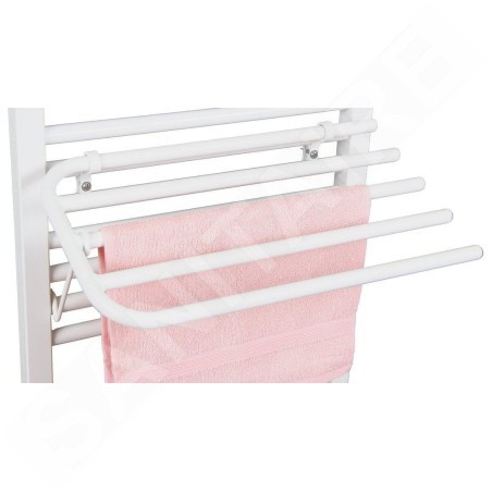 Aqualine Accessoires - Séchoir pour radiateur, universel, blanc brillant 25-03-SV450