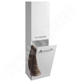 Aqualine Vega - Armoire suspendue avec panier 400x1500x310 mm, blanc VG160