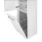 Aqualine Vega - Armoire suspendue avec panier 400x1500x310 mm, blanc VG160