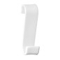Sapho Accessoires de salle de bains Gedy - Crochet pour corps de chauffe, blanc 202502