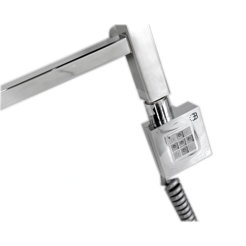 Sapho KTX - Tige de chauffage électrique avec thermostat, 300 W, chrome KTX-C-300 Sapho KTX - Tige de chauffage électrique avec thermostat, 300 W, chrome KTX-C-300