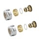 Sapho Accessoires - Raccord à compression pour Alupex 16 mm, chrome CP6020 Sapho Accessoires - Raccord à compression pour Alupex 16 mm, chrome CP6020