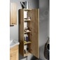 Aqualine Keramia Fresh - Armoire Zoja, 300x1400x250 mm, chêne platine 51157