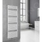 Aqualine Chauffage - Sèche-serviettes 600x1690 cm, connexion centrale, blanc DT490T Aqualine Chauffage - Sèche-serviettes 600x1690 cm, connexion centrale, blanc DT490T