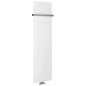 Sapho Chauffage - Corps de chauffe Tabella, 370x1590 mm, 550 W,  blanc mat MI1537