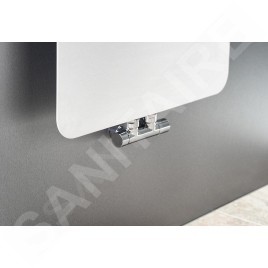 Sapho Chauffage - Corps de chauffe Tabella, 370x1590 mm, 550 W,  blanc mat MI1537