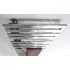 Sapho Volga - Corps de chauffe 500x1500 mm, 399 W, inox brossé NR515