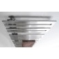 Sapho Volga - Corps de chauffe 500x1500 mm, 399 W, inox brossé NR515