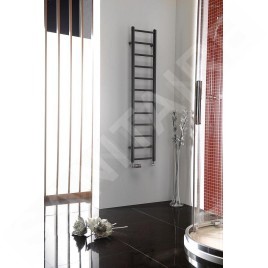 Sapho Dina - Corps de chauffe 300x1380 mm, 278 W, argent métallique IR363