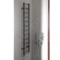 Sapho Dina - Corps de chauffe 300x1380 mm, 278 W, argent métallique IR363