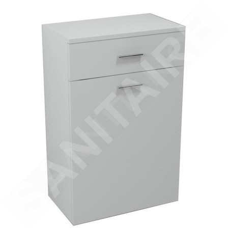 Aqualine Zoja - Armoire inférieure avec panier 500x780x290 mm, blanc 51310