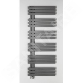 Sapho Silvana - Corps de chauffe 600x1500 mm, argent métallisé IR155