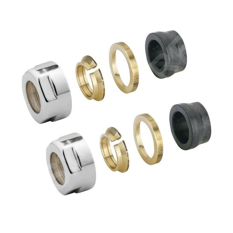 Sapho Accessoires - Raccord à compression pour cuivre 15 mm, chrome CP6015 Sapho Accessoires - Raccord à compression pour cuivre 15 mm, chrome CP6015