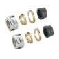 Sapho Accessoires - Raccord à compression pour cuivre 15 mm, chrome CP6015 Sapho Accessoires - Raccord à compression pour cuivre 15 mm, chrome CP6015