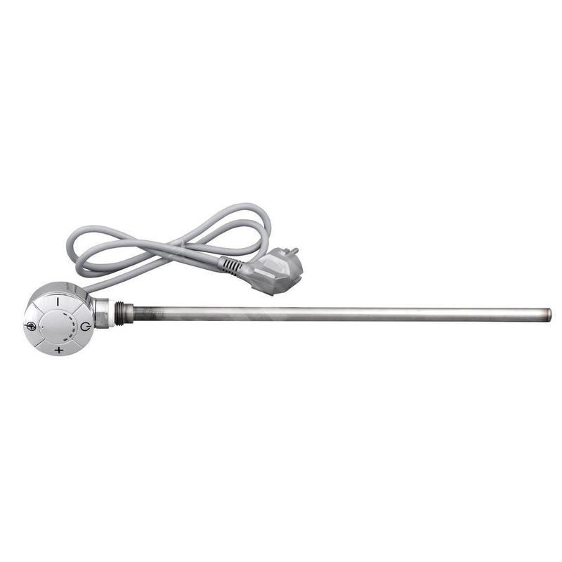 Aqualine Tiges de chauffage - Tige de chauffage électrique avec thermostat, câble direct, 300W, chrome LT67443 Aqualine Tiges de chauffage - Tige de chauffage électrique avec thermostat, câble direct, 300W, chrome LT67443