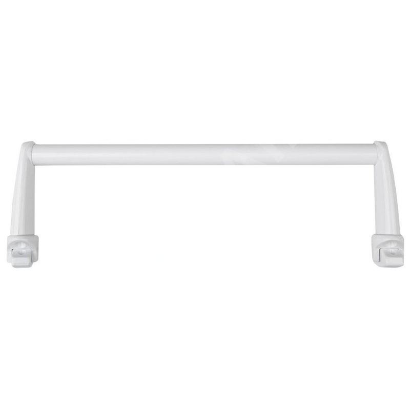 Aqualine Accessoires - Séchoir de serviettes, montage sur corps de chauffe, longueur460x125 mm, blanc IDR-50