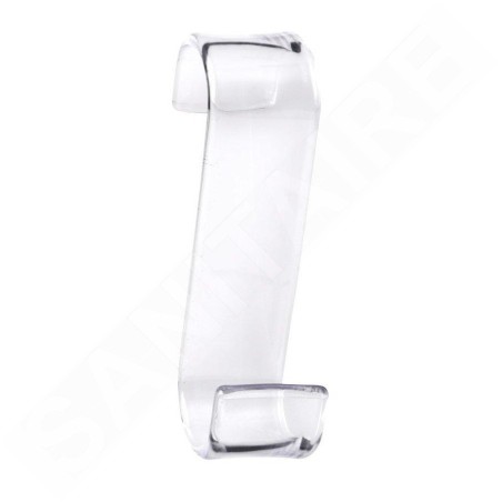 Sapho Accessoires de salle de bains Gedy - Crochet pour corps de chauffe, transparent 202500