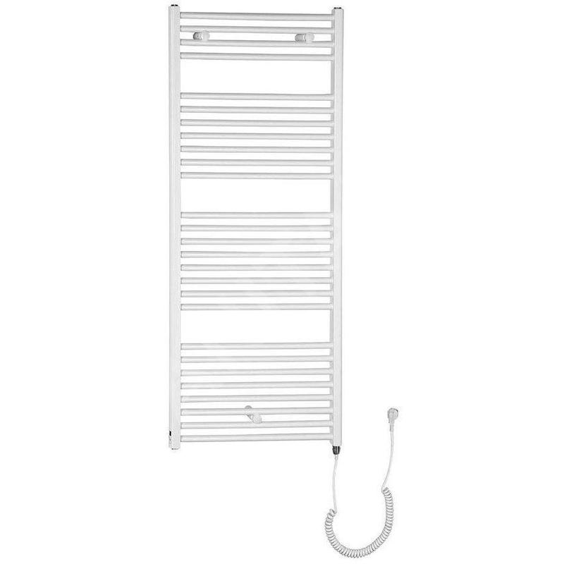 Aqualine Chauffage - Sèche-serviettes Direct-E, 600x1320 mm, 600W, blanc ILE36T Aqualine Chauffage - Sèche-serviettes Direct-E, 600x1320 mm, 600W, blanc ILE36T