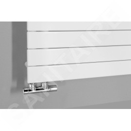 Aqualine Chauffage - Sèche-serviettes Mili, 600x1510 mm, 775 W, blanc DC640T