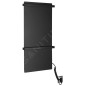 Sapho Chauffage - Corps de chauffe 400x800 mm, 120 W, anthracite EB430 Sapho Chauffage - Corps de chauffe 400x800 mm, 120 W, anthracite EB430