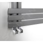 Sapho Cube - Kit de raccordement de robinets, d'angle, manuel, chrome CP4010S