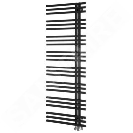Sapho Sophina - Sèche-serviettes, 600x1647 mm, 833 W, noir mat IR704