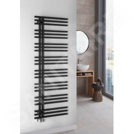 Sapho Sophina - Sèche-serviettes, 600x1647 mm, 833 W, noir mat IR704