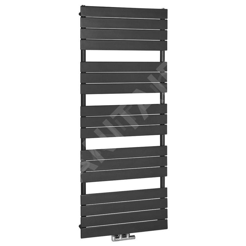 Aqualine Bondi - Sèche-serviettes 600x1510 mm, 810 W, anthracite DC445T