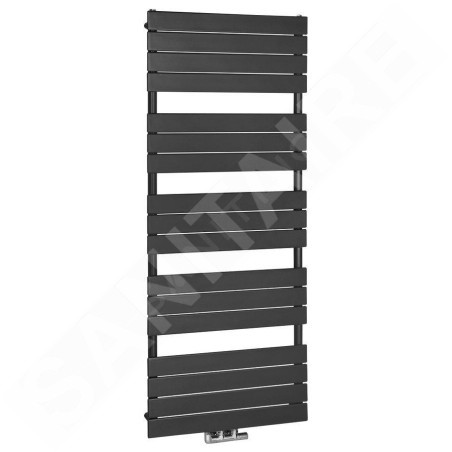 Aqualine Bondi - Sèche-serviettes 600x1510 mm, 810 W, anthracite DC445T