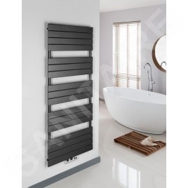 Aqualine Bondi - Sèche-serviettes 600x1510 mm, 810 W, anthracite DC445T