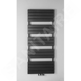 Aqualine Bondi - Sèche-serviettes 600x1510 mm, 810 W, anthracite DC445T