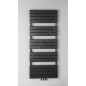 Aqualine Bondi - Sèche-serviettes 600x1510 mm, 810 W, anthracite DC445T