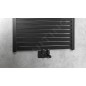 Aqualine Chauffage - Sèche-serviettes Tondi 600x1330 cm, connexion centrale, noir mat DT486T Aqualine Chauffage - Sèche-serviettes Tondi 600x1330 cm, connexion centrale, noir mat DT486T