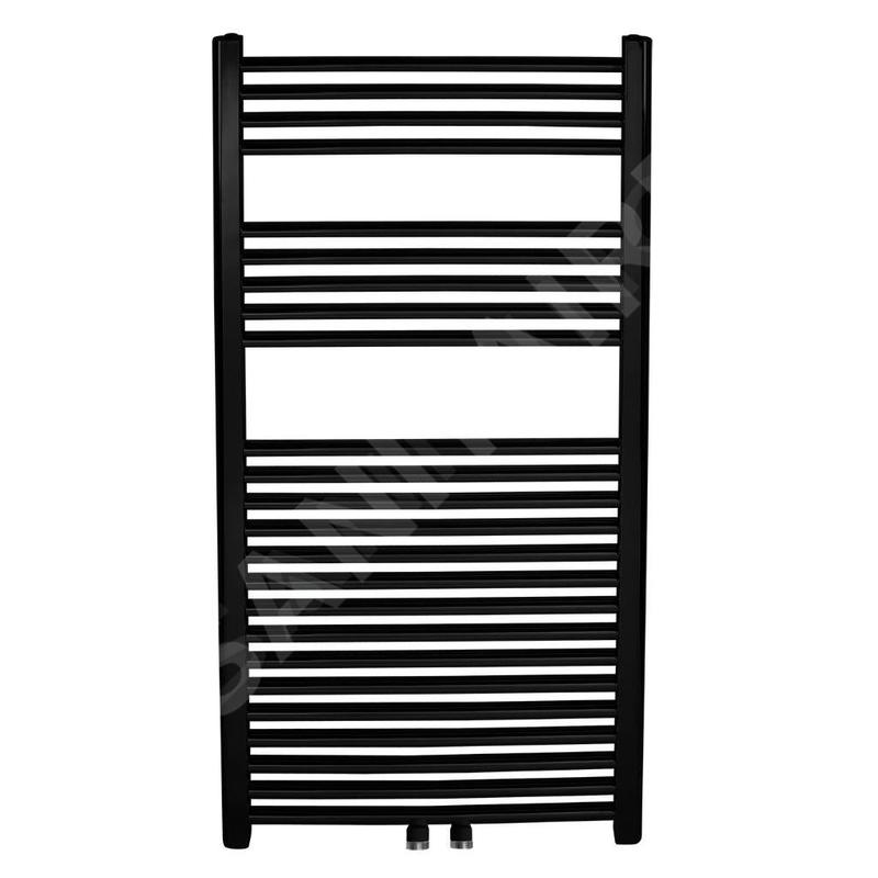 Novaservis Radiateurs - Elément chauffant droit 1600 mm, noir mat 450/1600/RS,5