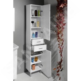 Aqualine Zoja - Armoire haute Keramia Fresh 350x1840x290 mm, blanc 51220