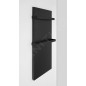 Sapho Chauffage - Résistance 120x50 cm, 600 W, noir mat RH600B-2