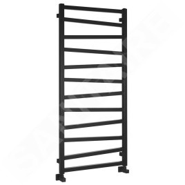 Sapho Zig - Sèche-serviette 600x1334 mm, 601 W, noir ZG613B