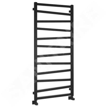 Sapho Zig - Sèche-serviette 600x1334 mm, 601 W, noir ZG613B