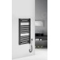Aqualine Chauffage - Elément chauffant 45x96 cm, 300 W, noir mat ILE94TB