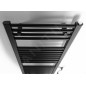 Aqualine Chauffage - Elément chauffant 45x96 cm, 300 W, noir mat ILE94TB